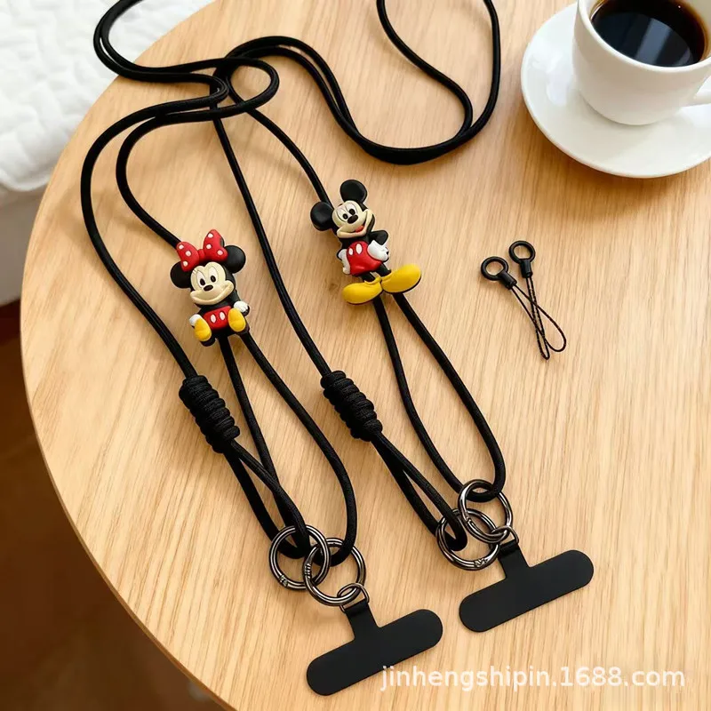 Camera Wrist Strap - Disney-Paar-Mickey- und Minnie-Handyband, stoßfestes Handgelenksband, Vintage-Kameraband,