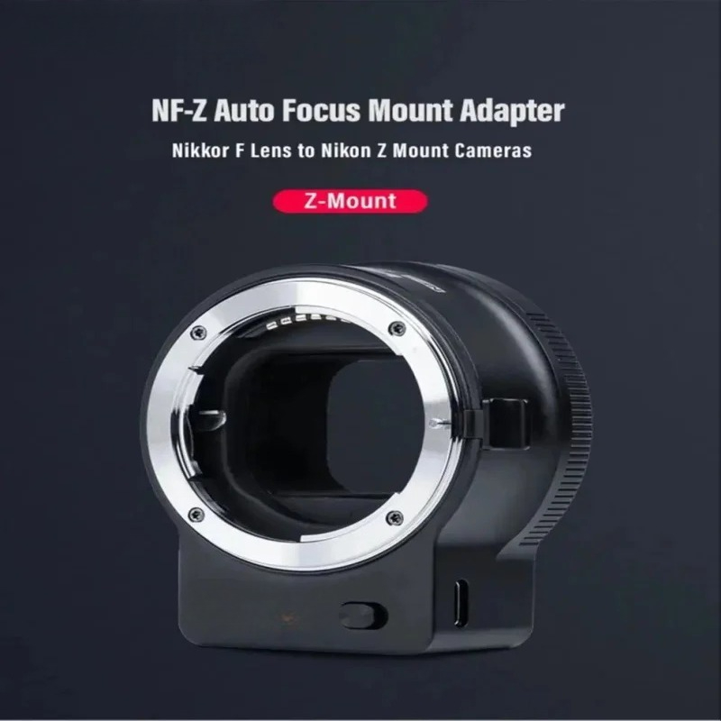 Lens Adapter Ring - NF-Z Autofokus-Vollformat-Objektivadapterring für Nikon F-Objektive an
