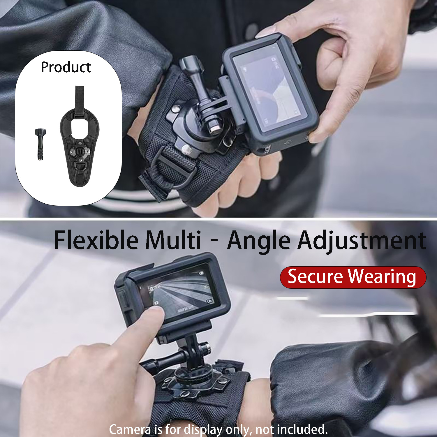Camera Wrist Strap - Verstellbare Handgelenkschlaufe für GoPro Hero 13
