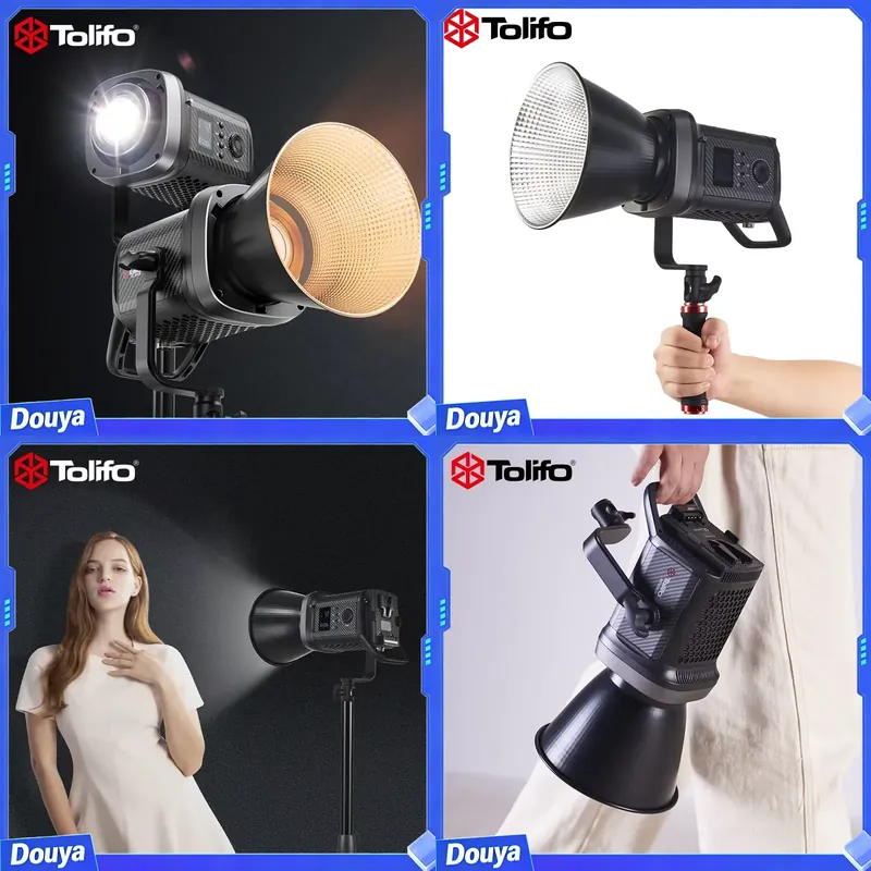 Photography Videos Free - Tolifo SK-200DB 200W LED COB Videoleuchte
