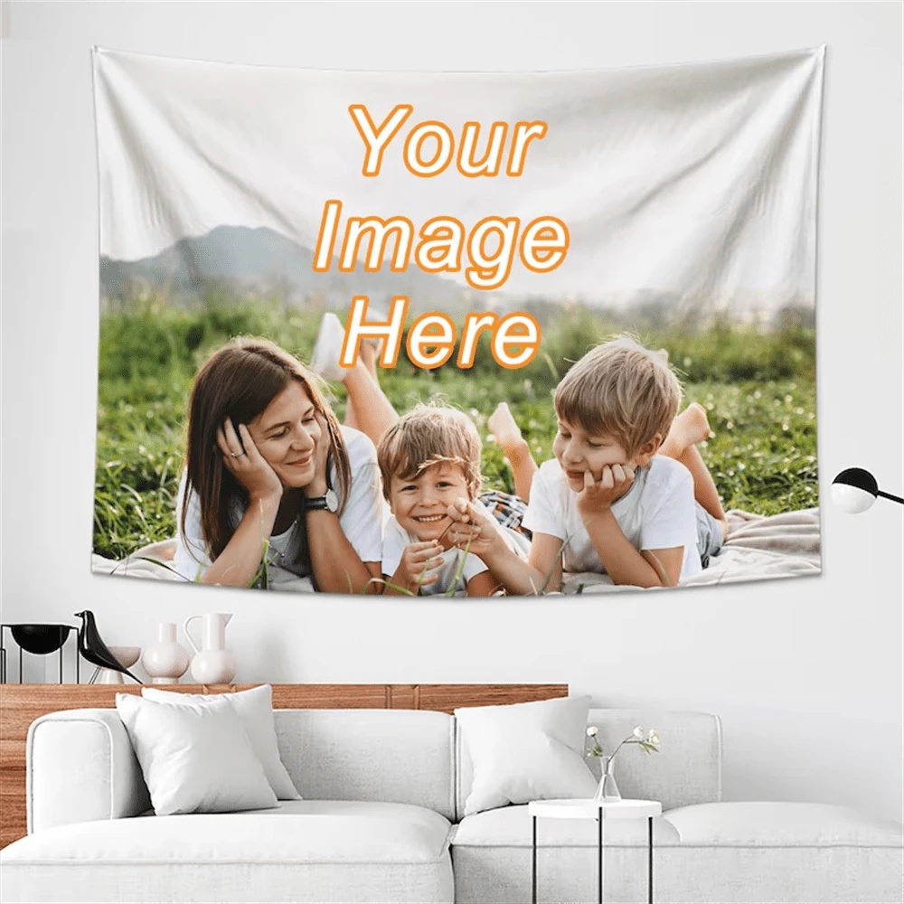 Photographic Memory - 1 Stück personalisierte Wandteppiche mit individuellem