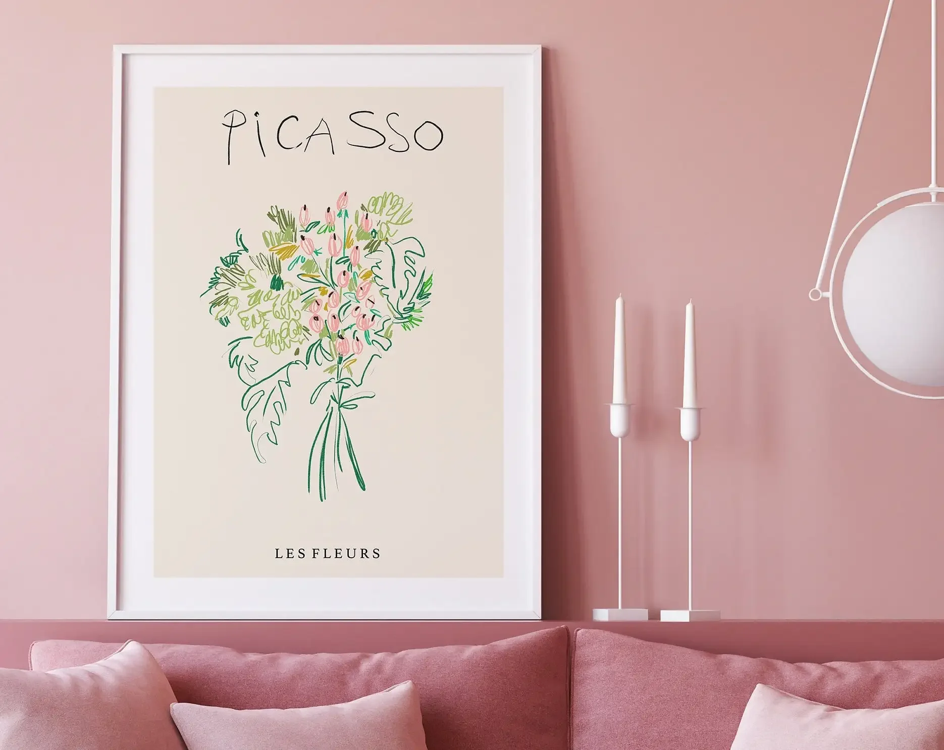 Abstrakte Blumen Matisse Poste – Photography Geometry Bewertung und Preis
